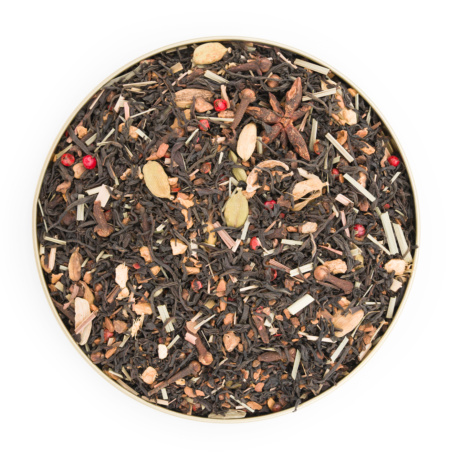 Masala Chai - czarna herbata korzenna na chłodne dni, imbir, cynamon i kardamon