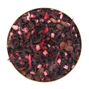 Susz Wiśnie w Rumie - herbatka owocowa na jesienno-zimowe wieczory, hibiskus, wiśnia i jagody