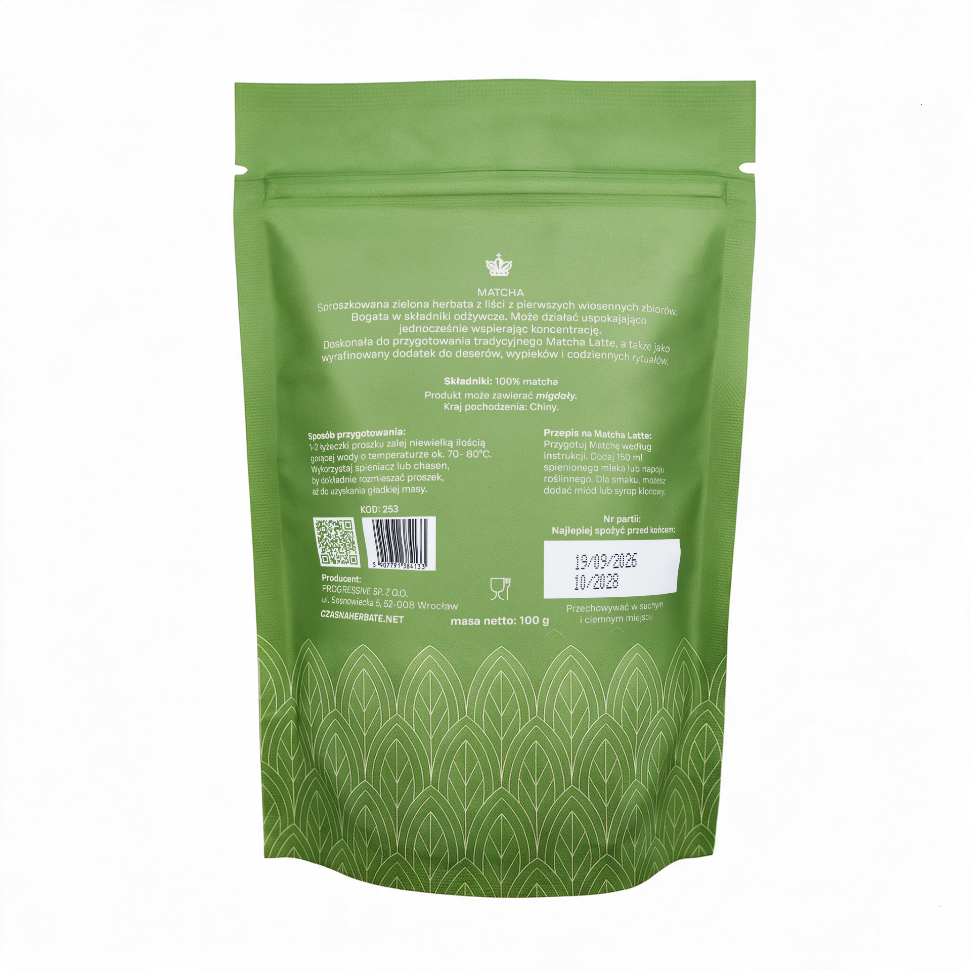 Matcha zielona herbata w proszku - obrazek 2